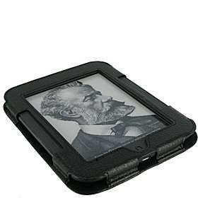 Executive Portfolio Leather Case for Nook Simple Touch Reader Black
