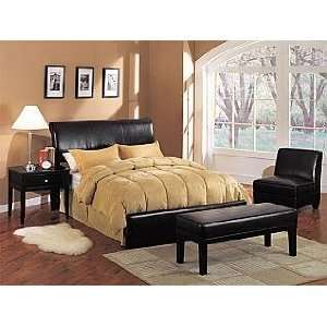  Acme Furniture Bycast Espresso Bedroom 4 piece 05625 set 