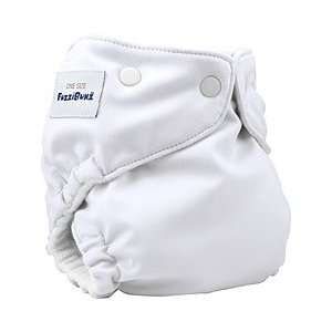  FuzziBunz Onesize White Cloth Diaper [Baby Product]: Baby