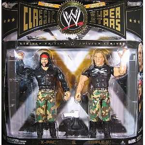 PAC   CLASSIC SUPERSTARS 2 PACK EXCLUSIVE WWE TOY WRESTLING 