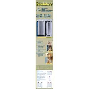  Bindaboo Extra Tall Extension Gate 7 BLACK: Pet Supplies