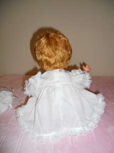 Vintage Pouting Twin Thumbelina Doll 14 Ideal Nice  