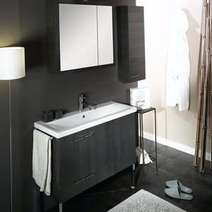   Nameeks Set NS5 Natural Oak Simple Bathroom Vanity: Home Improvement