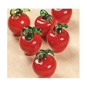  Red Apple Lampwork Glass Arts, Crafts & Sewing