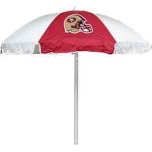   Francisco 49ers 72 inch Beach/Tailgater Umbrella