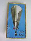 Hot Air Balloon PIN Explorer II 20 Cent USPS Postage Stamp Replica 