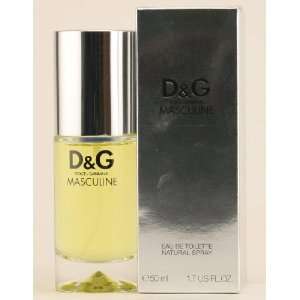  Dolce & Gabbana Masculine   For Men 1.7 Oz Edt Spray 