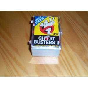 GhostBusters II 1989 topps trading card set of 88 plus sticker set of 