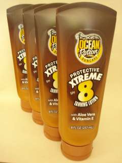 Ocean Potion Protective Xtreme SPF 8 Tanning Lotion  
