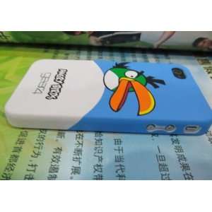  angry birds cover for Apple iPhone 4 (blue): Everything 