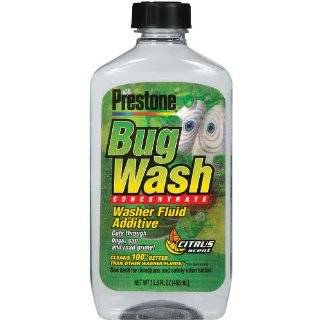 Prestone AS245 Bug Wash Concentrate Citrus Windshield Washer Fluid 