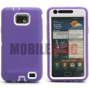  (MOBILE KING) Dual Ultra Rugged Protector Case ¡V Purple 
