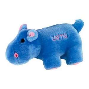  Zaftig Hippo Plush Dog Toy