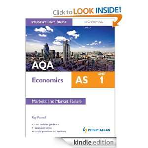 AQA AS Economics Student Unit Guide Unit 1 Markets & Market Failure 