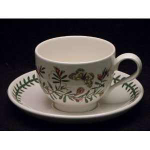   Botanic Garden Cup & Saucer Traditional Common Vetch