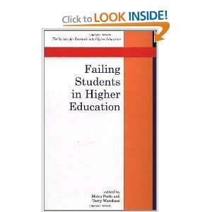  Failing Students in Higher Education (Copublished With the 