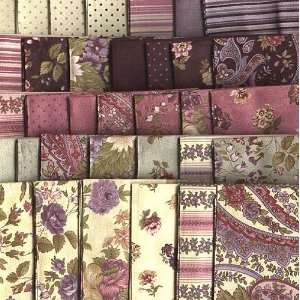   Victorian Fat Quarter Fabric By The Each: Arts, Crafts & Sewing