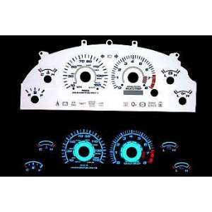   Night Glow gauge faces (Ford Mustang car accessory): Automotive