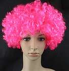 New Party Afro Clown Costume funky Curly Wig Hair 70s Pimp Fancy 