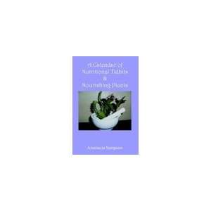   and Nourishing Plants (9780981426273) Anastacia Sampson Books