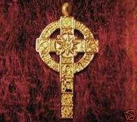CELTIC Women in Ministry Cross Gold Plated Pendant! NEW  