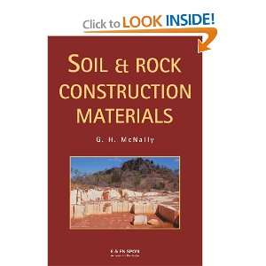  Soil and Rock Construction Materials (9780419214205) Greg 