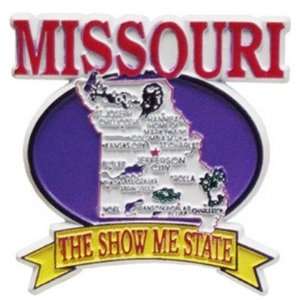  Missouri Magnet 2D State Map Jumbo Case Pack 72 Sports 