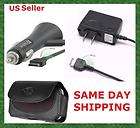   Wall Charger +Leather Phone Case Cover Pouch Holster for SAMSUNG B2100