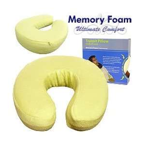  RemedyT Memory Foam Head and Neck Support Transit Pillow 