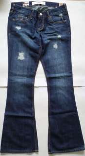 I807 New Women jeans HOLLISTER Sz 1 W25 28x31 Cali  