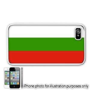 Bulgaria Flag Apple Iphone 4 4s Case Cover White