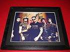 AVENGED SEVENFOLD BAND THE REV SIGNED MOUNTED & FRAMED 10X8 PP REPRO 