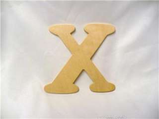 Wood Letter   X  