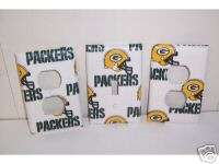 Light Switch Plate/Outlet Covers with Green Bay Packers  