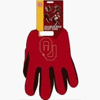   McArthur Sports Oklahoma Sooners NCAA Two Tone Gloves: Sports