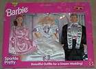 BARBIE SPARKLE PRETTY FASHIONS DREAM WEDDING #68070 97 MATTEL