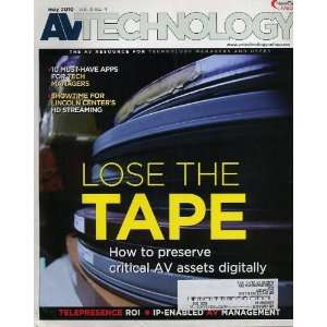  AV Technology May 2010 AV Technology Books