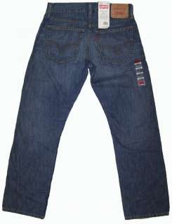 Levis 514 Mens Slim Straight Jeans   Medium Wash NWT  
