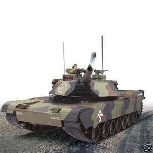 Hobby Engine 116 M1A1 ABRAMS (Bullet Shooting) Tank 0811  