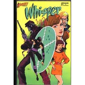 Whisper (First Comic #1) June 1986 Steven Grant Books