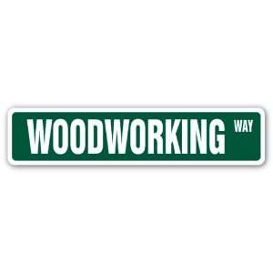  WOODWORKING Street Sign carpenter carver cabinetmaker wood 