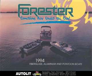 1994 Forester Pontoon & Power Boat Brochure  