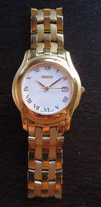 Gucci Mens 5400 M 18K Gold Plated Watch  
