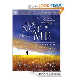 Its Not About Me Personal Guidebook Thomas Nelson  