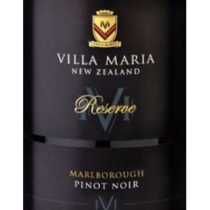  2007 Villa Maria Reserve Pinot Noir 750ml: Grocery 