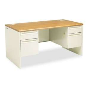    HON38155ML HON 38000 Series Double Pedestal Desk: Office Products