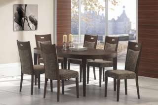 Pcs Pico Oval Dinner Table & 6 Side Chairs  