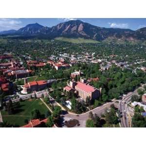   Picturesque View of Colorado Campus Canvas Photo