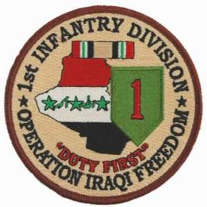  1st Infantry Division Operation Iraqi Freedom Patch 