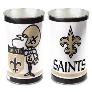 New Orleans Saints Sir Saint Wastebasket  Sports 